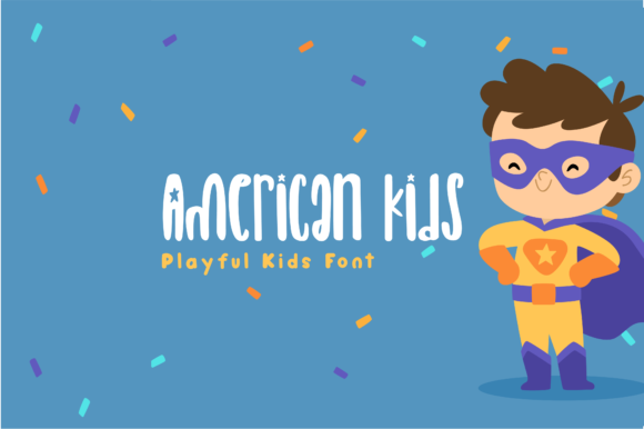 American Kids Font for Vibrant Branding and Creative Projects