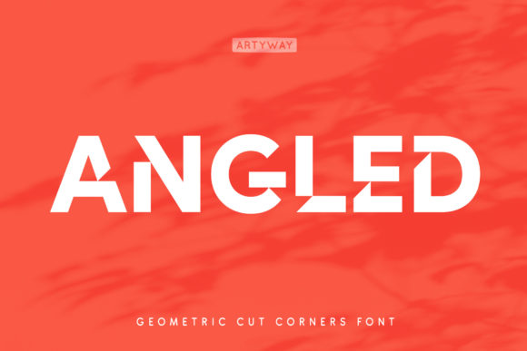Angled: A Bold Display Font for Modern Editorial Design