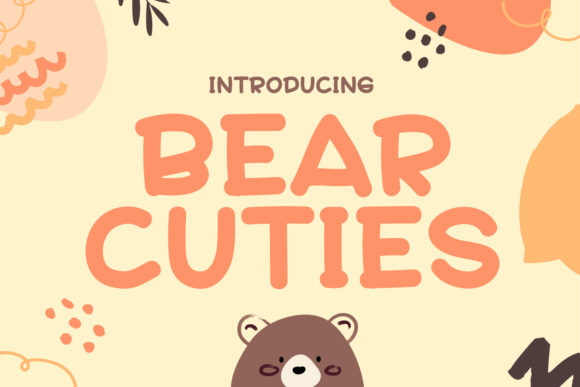 Bear Cuties: A Display Font That Elevates Your Brand Visuals