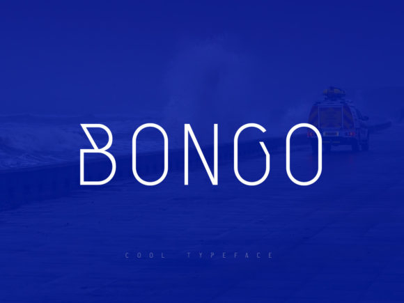 Bongo: A Futuristic Display Font for Modern Design