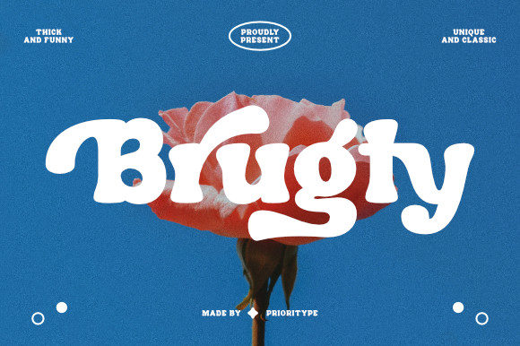 Brugty: A Retro Bold Font for Modern Branding