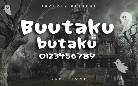 Buutaku Display Font for Trendy Branding and Visual Content