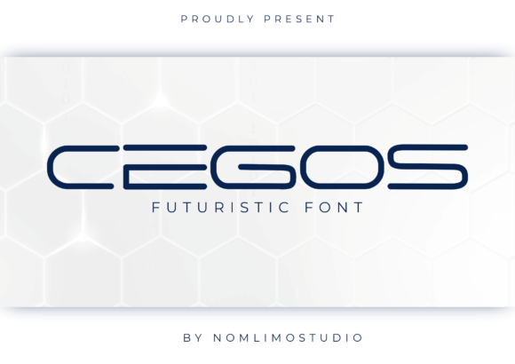 Cegos Display Font for Creative Craft Projects