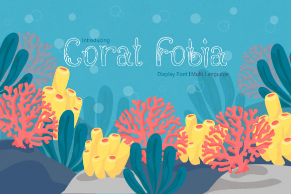 Coral Fobia: A Trendy Display Font for Modern Editorial Design