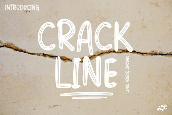 Crack Line: A Display Font That Elevates Your Campaigns