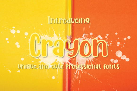 Crayon Font for Quirky and Relaxed Editorial Designs