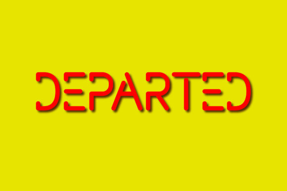 Departed Font for Modern Branding and Professional Design