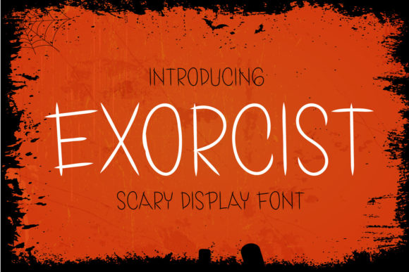Exorcist Font for Spooky Season Creations