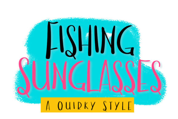 Fishing Sunglasses Font for Polished Branding