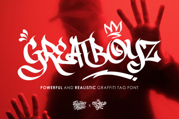 Greatboyz: A Graffiti-Styled Display Font for Bold Editorial Design