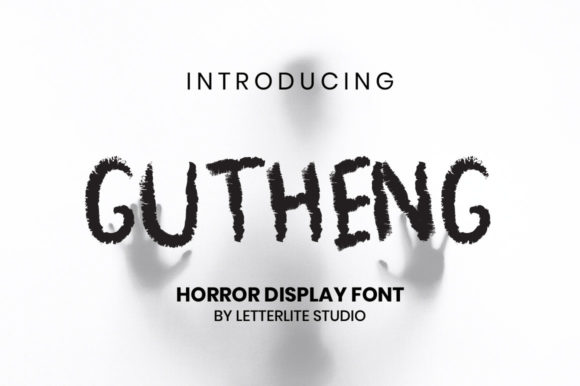 Gutheng Font for Halloween Creations and Seasonal Designs