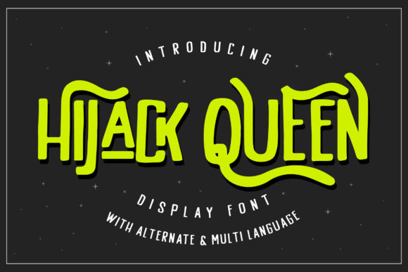 Hijack Queen Font Review and Free Download