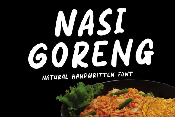 Nasi Goreng Font: A Playful Display Type