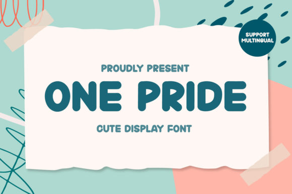 One Pride: A Playful Font for Polished Branding