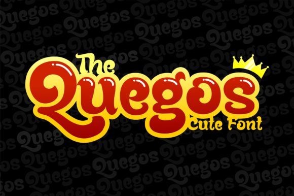 Quegos: A Retro-Graffiti Display Font for Bold Branding