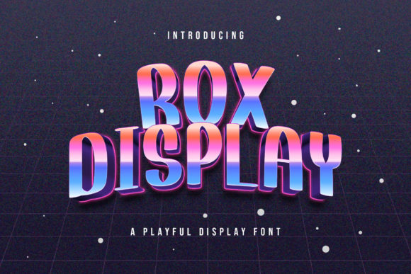 Rox: A Chunky Display Font for Vibrant Design
