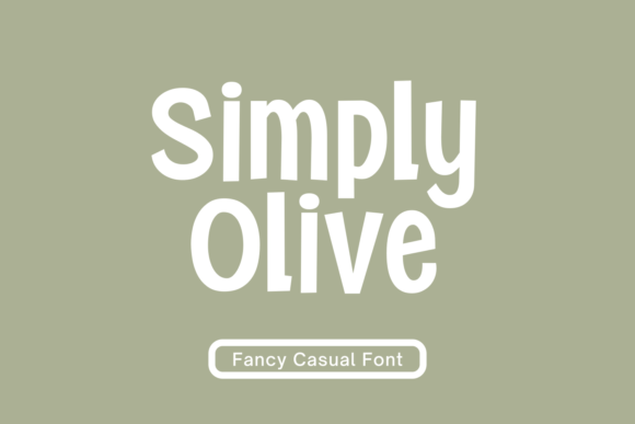 Simply Olive for Bold and Eye-Catching Campaign Design