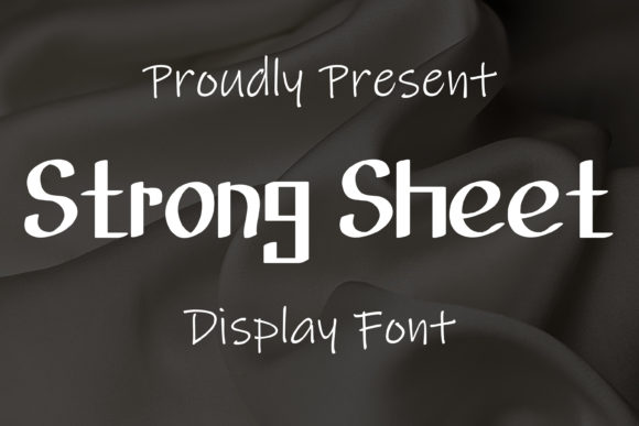 Strong Sheet: A Bold Display Font for Modern Editorial Design