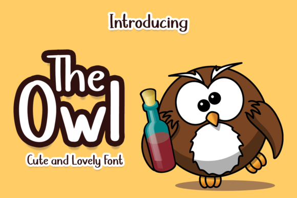 The Owl Font: A Playful Display Type for Creative Projects